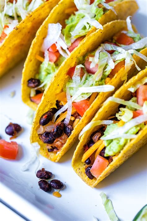 vegetarian-black-bean-tacos-skinnytaste image