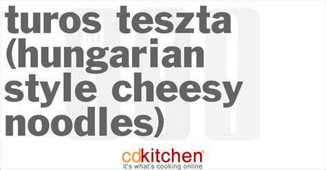 turos-teszta-hungarian-style-cheesy-noodles image