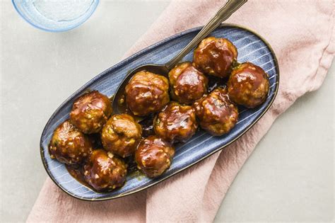 honey-garlic-pork-meatballs-recipe-the-spruce-eats image