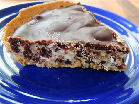 chocolate-chip-cheesecake-southern-plate image