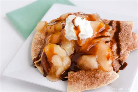 apple-pie-nachos-with-cinnamon-sugar-tortilla-crisps image