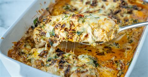 baked-tuscan-chicken-casserole image