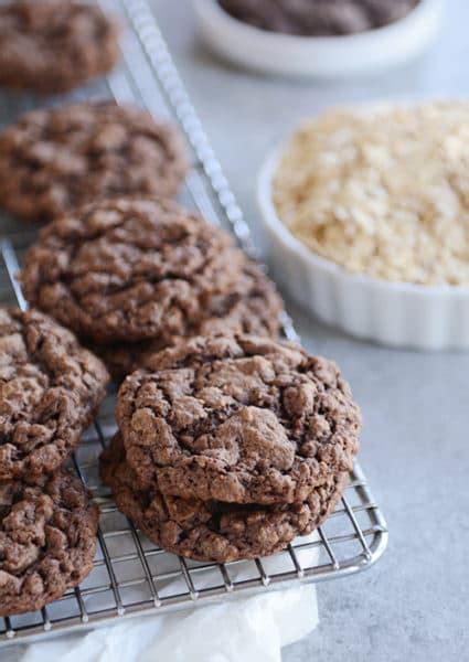double-chocolate-oatmeal-chocolate-chip-cookies image