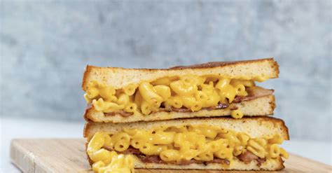 bacon-mac-and-cheese-grilled-cheese-the-daily-meal image