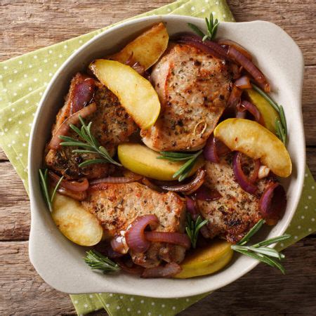 glazed-pork-chop-and-pear-casserole-accent-flavor image