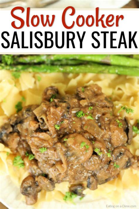 easy-crockpot-salisbury-steak-recipe-eating-on-a-dime image