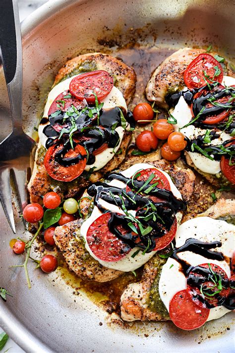 the-best-chicken-caprese-recipe-30-minute-meal image