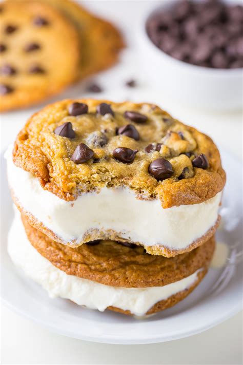 chocolate-chip-ice-cream-sandwiches-baker-by-nature image