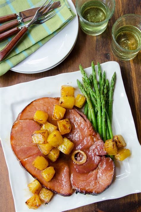 ham-steak-with-brown-sugar-glaze-recipes-blue image