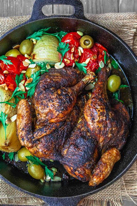 crispy-spatchcock-chicken-recipe-the-mediterranean image