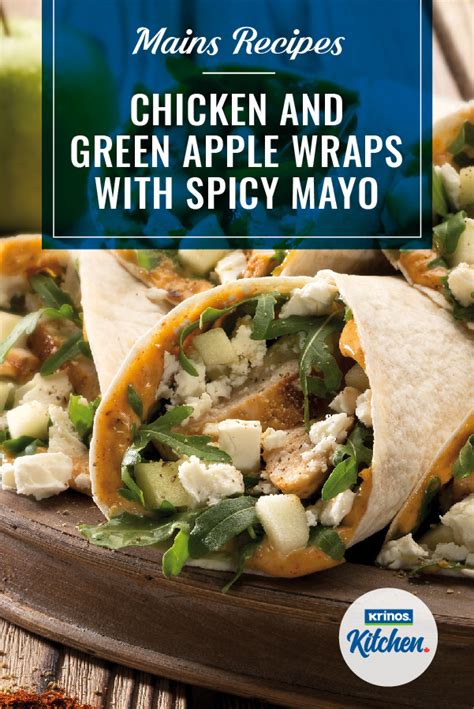 chicken-green-apple-wraps-with-spicy-mayo-krinos image