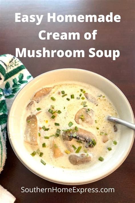 homemade-cream-of-mushroom-soup-recipe-southern image