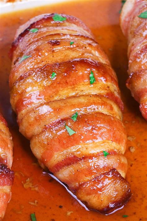 bacon-brown-sugar-garlic-chicken-tipbuzz image