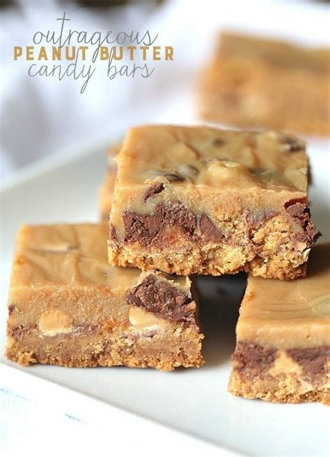 outrageous-peanut-butter-candy-bars-best-homemade image