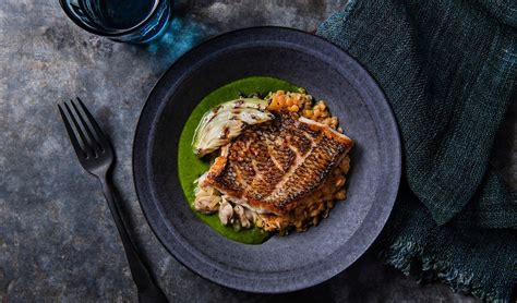 black-sea-bass-with-charred-fennel-red-lentils-and image