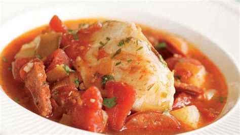 cod-stew-with-chorizo-leeks-potatoes-finecooking image