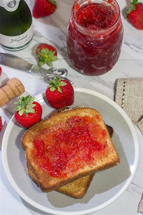strawberry-champagne-jam-fun-twist-on-a-classic-pairing image