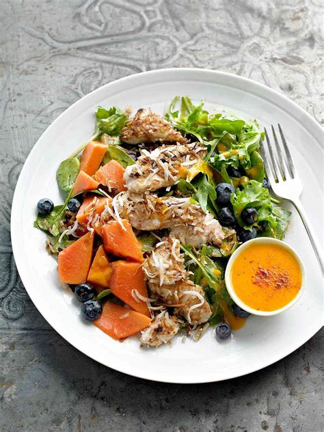 papaya-and-coconut-chicken-salad-better-homes image