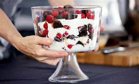 chocolate-raspberry-and-caramel-trifle image