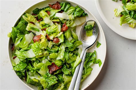 southern-wilted-lettuce-salad-with-hot-bacon-dressing image