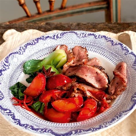 duck-with-spiced-plums-recipe-delicious-magazine image