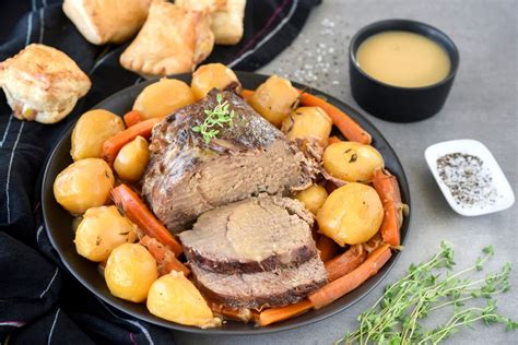 basic-crock-pot-beef-roast-with-vegetables image
