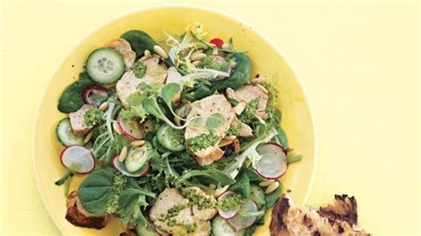 grilled-chicken-salad-with-radishes-cucumbers-and image