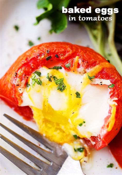 baked-eggs-in-tomato-cups-recipe-diethood image