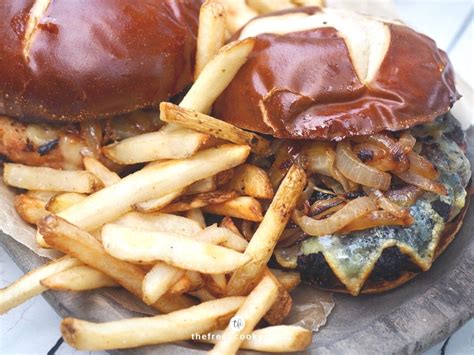 the-best-bison-burger-recipe-with-caramelized-onions image