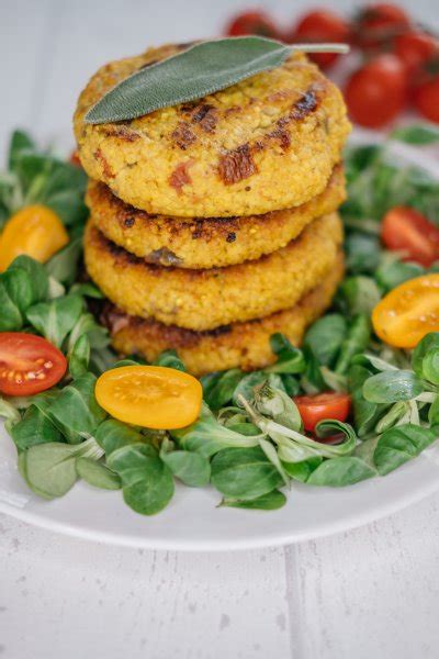 easy-to-make-herby-vegan-millet-patties image
