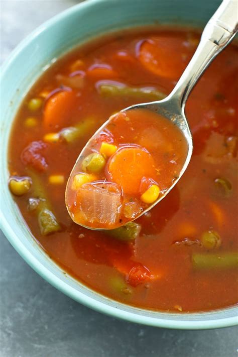 15-minute-vegetable-soup-recipe-happy-healthy-mama image