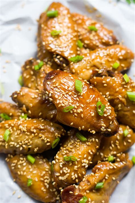 slow-cooker-garlic-honey-teriyaki-chicken-wings image