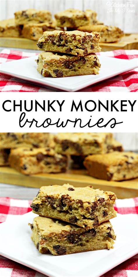 chunky-monkey-brownies-kitchen-fun-with-my-3 image
