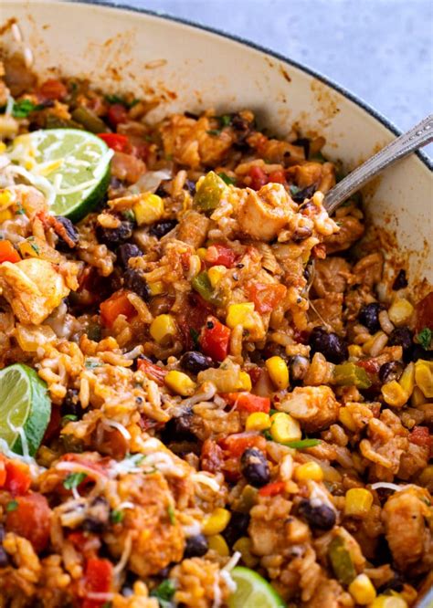 southwest-chicken-and-rice-one-pan-the-chunky-chef image