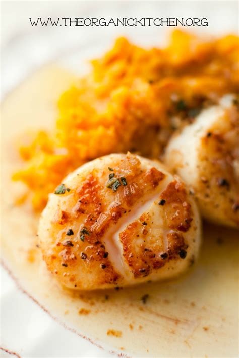 seared-scallops-with-butternut-squash-puree-the image