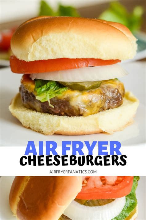 easy-air-fryer-cheeseburgers image