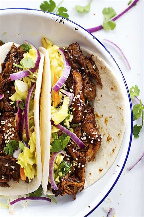 slow-cooker-korean-bbq-pork-tacos-creme-de-la-crumb image