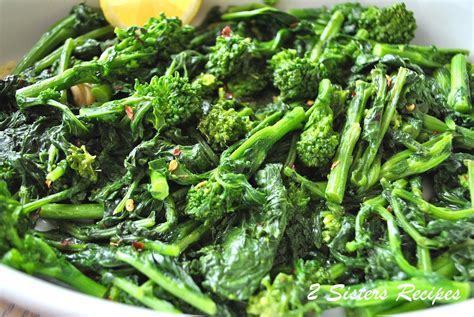 broccoli-rabe-steamed-and-sauteed-2-sisters-recipes-by image