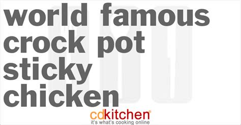 world-famous-crock-pot-sticky-chicken image