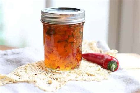 easy-homemade-hot-pepper-jelly-recipe-a-forks-tale image