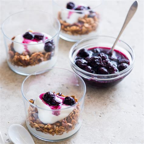 blueberry-breakfast-parfait-recipe-food-wine image