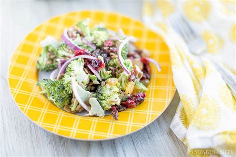 easy-broccoli-raisin-salad-with-bacon-fantabulosity image