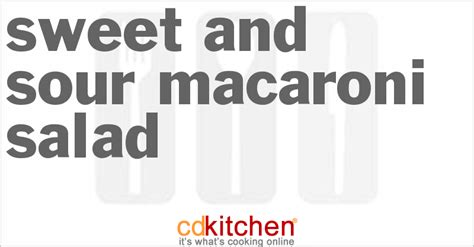 sweet-and-sour-macaroni-salad-recipe-cdkitchencom image