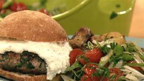 florentine-dream-burgers-recipe-rachael-ray-show image