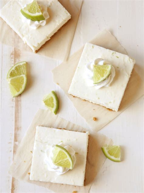 no-bake-lime-cheesecake-bars-completely-delicious image