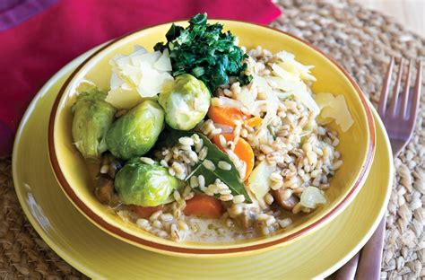 pearl-barley-autumn-vegetable-risotto-healthy-food image