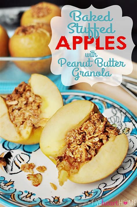 baked-stuffed-apples-with-peanut-butter-granola image