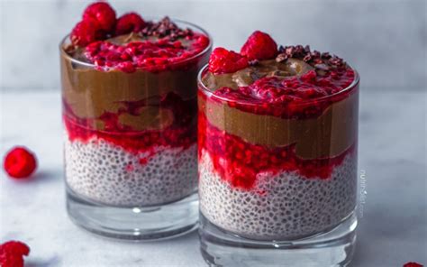 superfood-chocolate-mousse-and-raspberry-parfait image