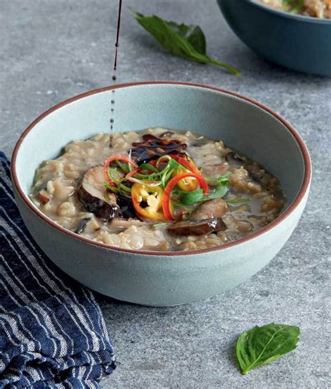 mushroom-congee-recipe-plant-based-instant-pot image