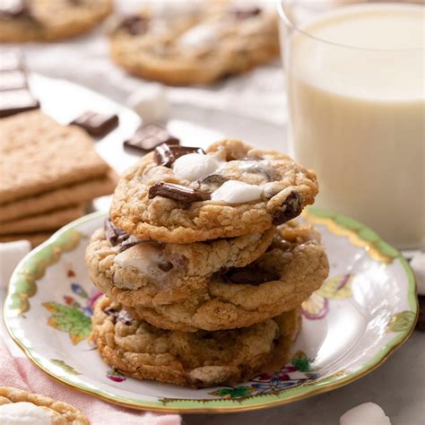 how-to-make-smores-cookies-taste-of-home image